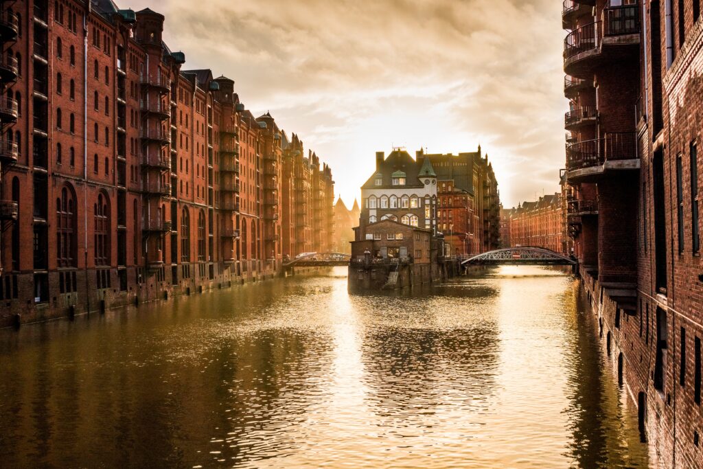 Hamburg historic city